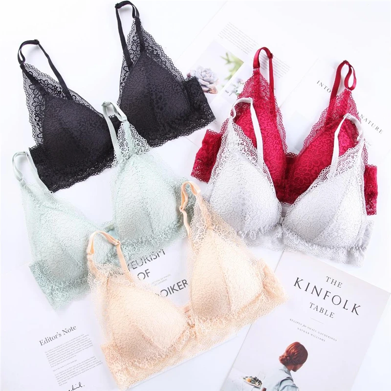 Бюстгальтер набор женское сексуальное нижнее белье пуш ап комплект с