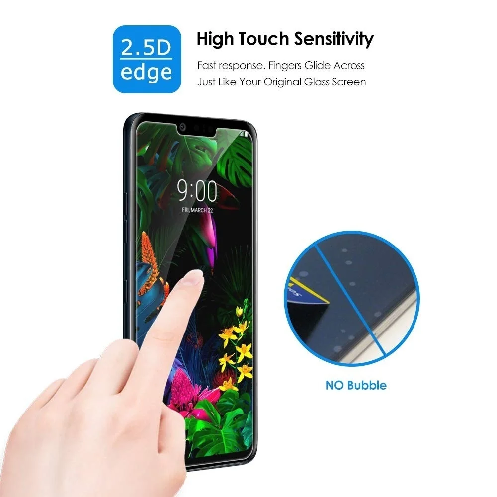 2 шт HD Закаленное стекло-экран протектор для LG Aristo/Aristo 2/Stylo 2/3/4/K20 Plus/Zone 4/K40/K30/G8/7/6