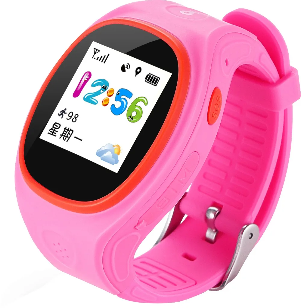 Новое обновление ZGPAX s866a дети умные часы GPS GPRS фунтов отслеживания погоду s866 SmartWatch