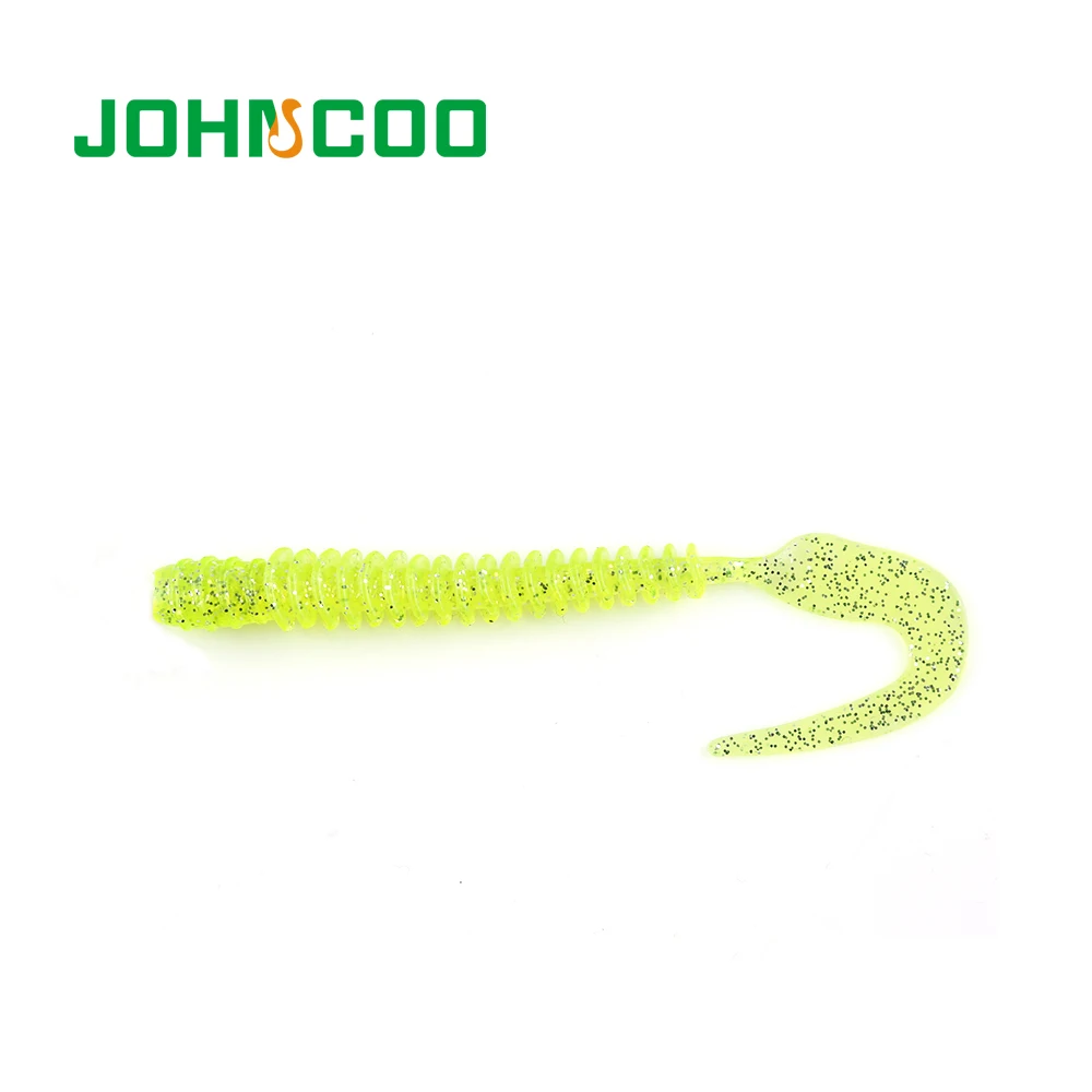 JOHNCOO Новинка 8 шт. искусственная рыболовная приманка 110 мм 3 6 г Мягкая червь Swimbait