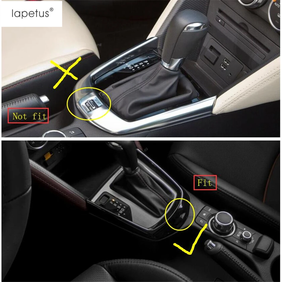 Lapetus Аксессуары для Mazda 2 Demio 2015 2019 ABS центр Шестерни управление переключением