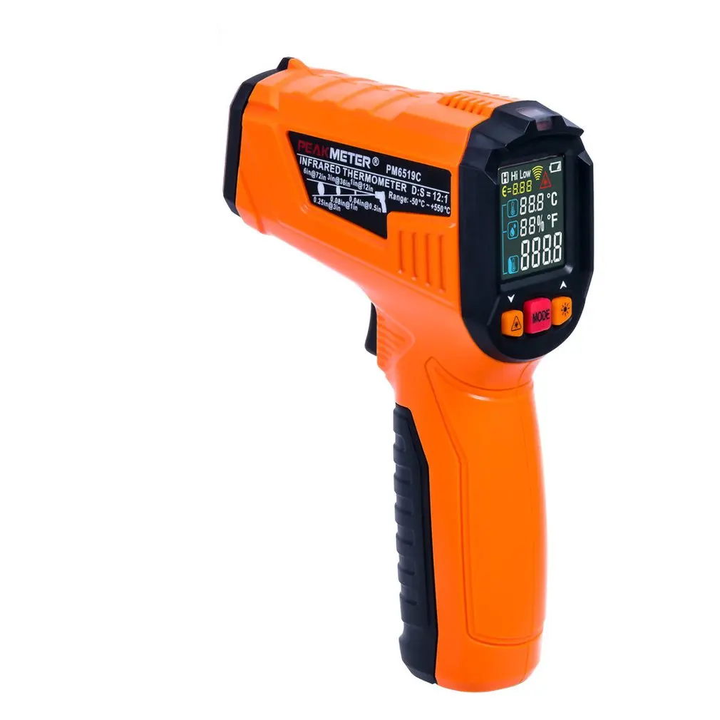 High Precision Infrared Thermometer Portable Digital Electrical Professional Products Safty For Home Industorial Use | Инструменты