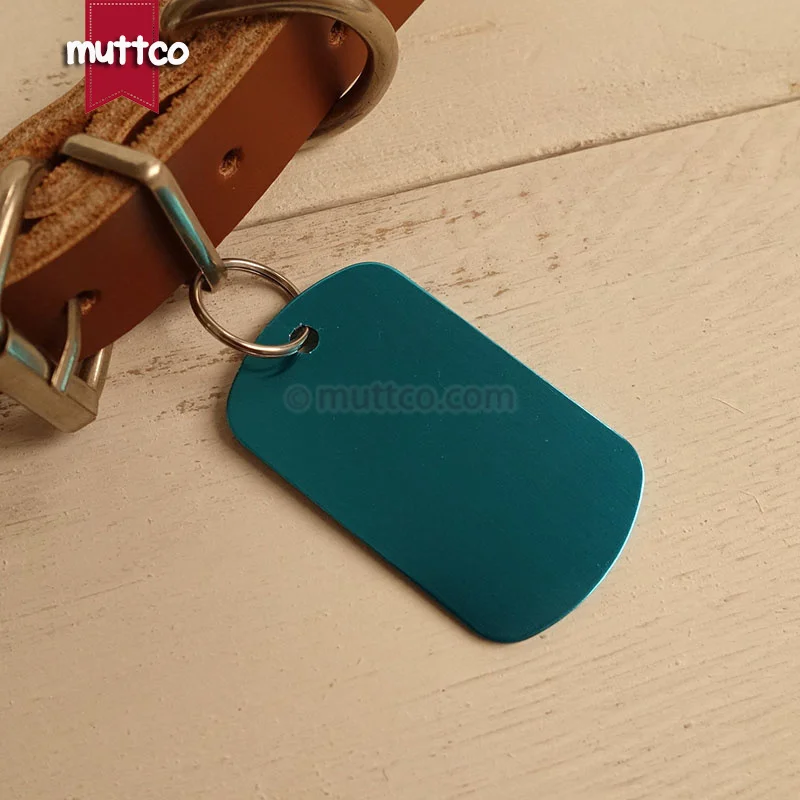 100 шт./лот бирка с именем собаки и кошки лазерной гравировкой пустая