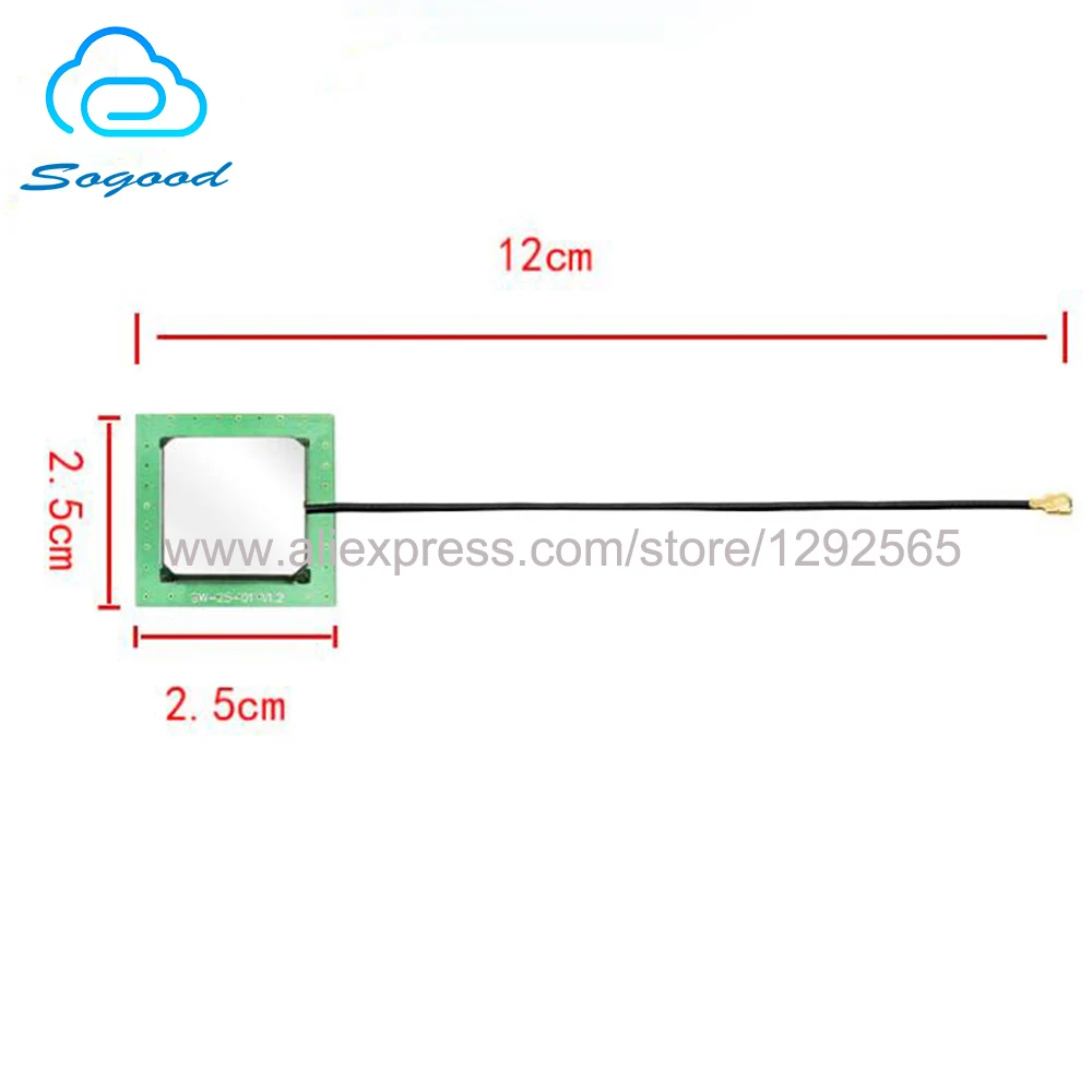 GPS + BD двухчастотный 4DBI с высоким коэффициентом усиления RF113 10 см кабель