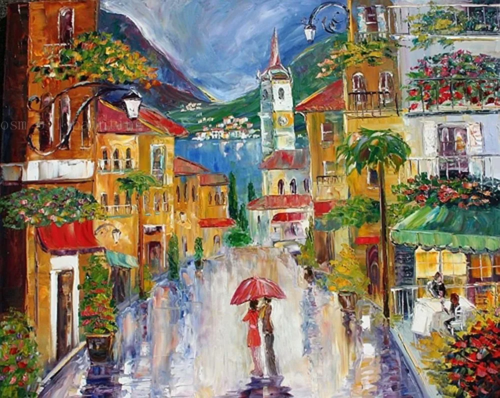 Free Shipping High Skill Hand Painted Mediterranean Landscape Oil Painting on Canvas Handicraft Seascape Oil Painting Decoration
Free Shipping High Skill Hand Painted Mediterranean Landscape Oil Painting on Canvas Handicraft Seascape Oil Painting Decoration