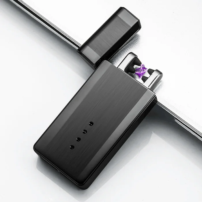 Встряхните в зажигание двойной для Плазменно дуговой зажигалки USB ветрозащитные