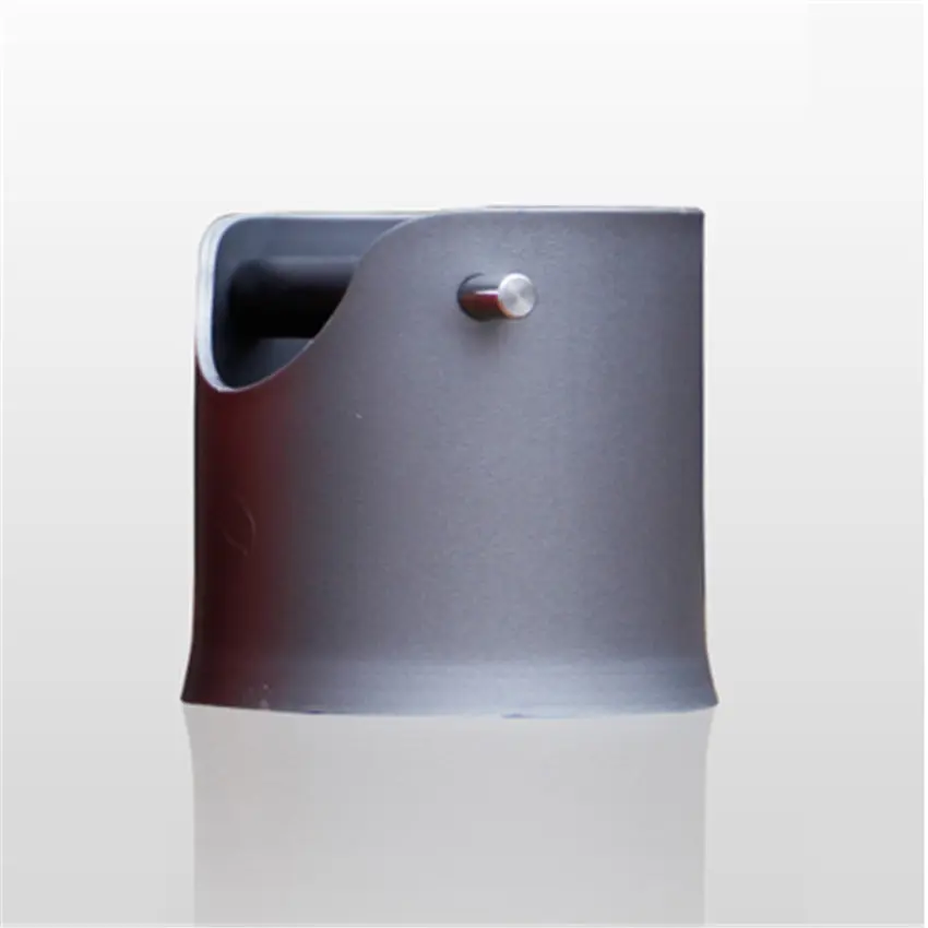 Gray 175X155mm 2 размера, утолщенная коробка для кофе с трамбовкой, дизайн с глубоким согнутым шлаком, ручная кофемолка, аксессуары для кофе - Цвет: Gray 175X155mm