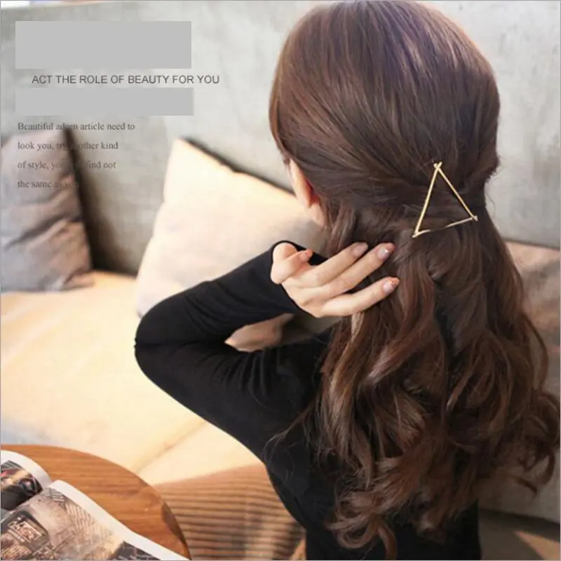 2018 Корейский Металлический Держатель конского хвоста с разной формой заколка