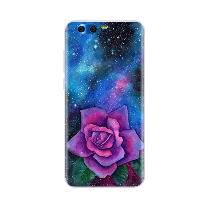 Case For Huawei Honor 9 Soft TPU Silicone Cool full 360 Protective Back Cover for Premium Phone Covers Capas | Мобильные телефоны и
