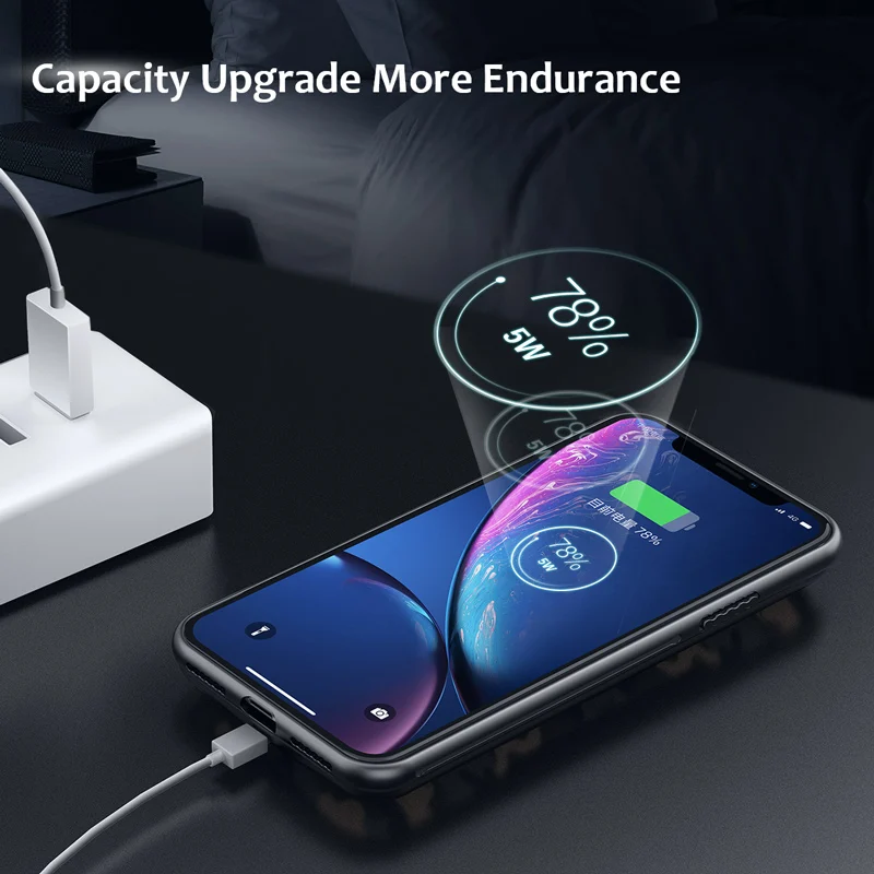 ROCK Беспроводное зарядное устройство с магнитным креплением для iPhone XR внешняя