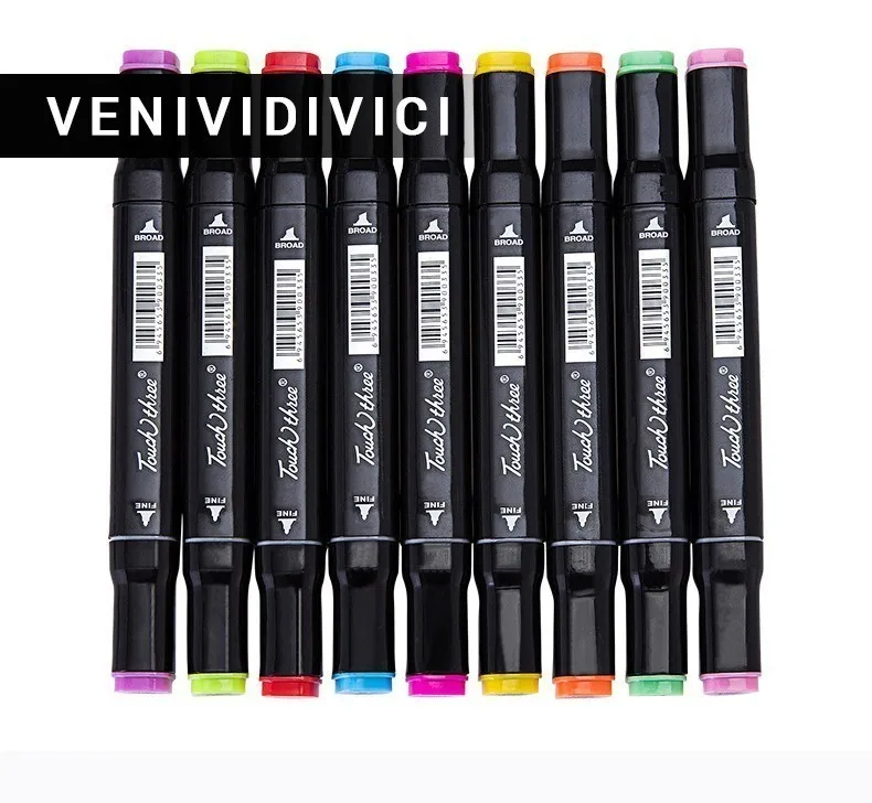 Продажи Студент Марк pen set ручная роспись цвет живопись жирной ручка комиксов