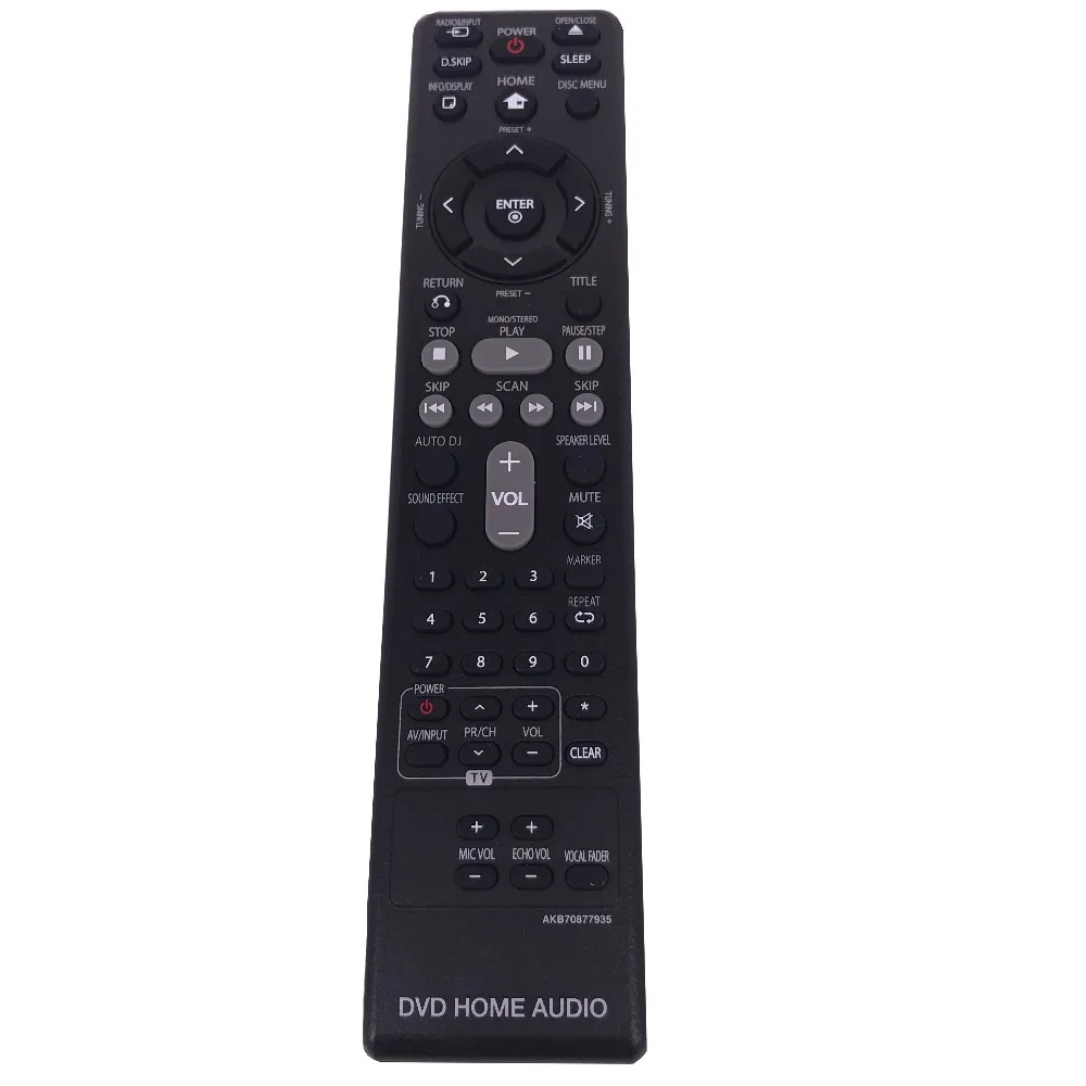 Новый оригинальный пульт дистанционного управления для LG DVD Home Audio AKB70877935