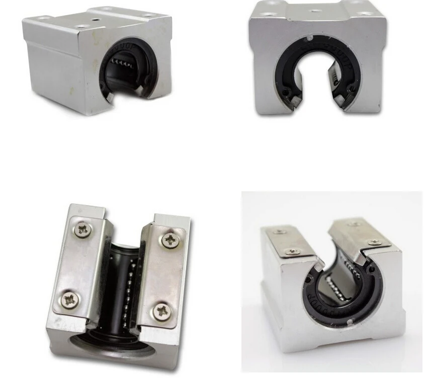 

4 шт. SBR16UU 16 мм открытый линейный подшипник блоки ЧПУ маршрутизатор линейный движение шариковый скользящий блок ЧПУ части