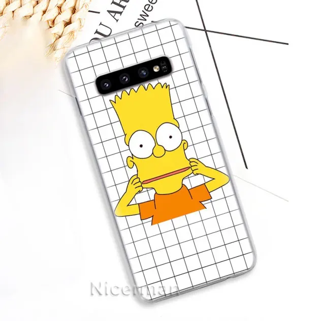 13 Чехол для телефона для samsung Galaxy S10e S10 S8 S9 плюс S6 S7 край A40 A50 A70 M20 крышка Гомер J. Симпсон жесткий поликарбонатный чехол - Цвет: 13