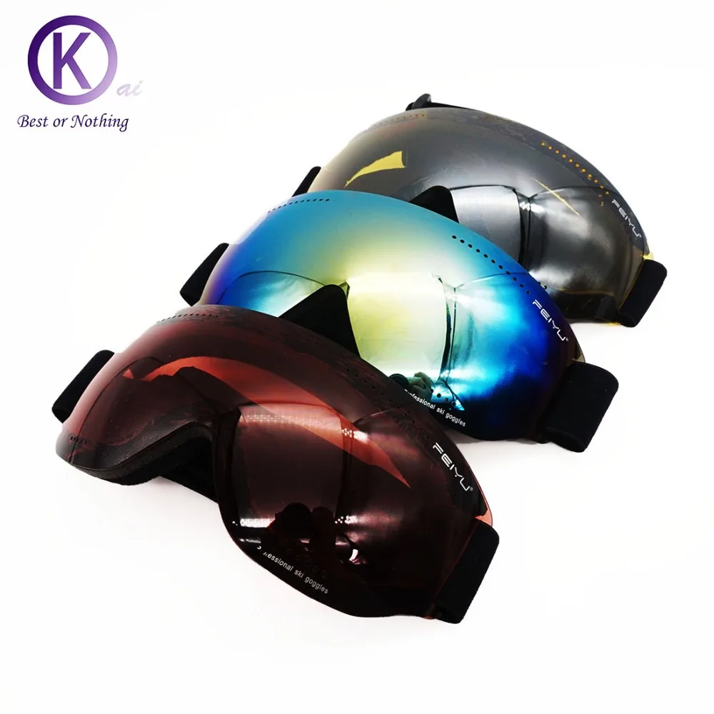 Новые профессиональные безрамные лыжные очки уличные для катания на лыжах