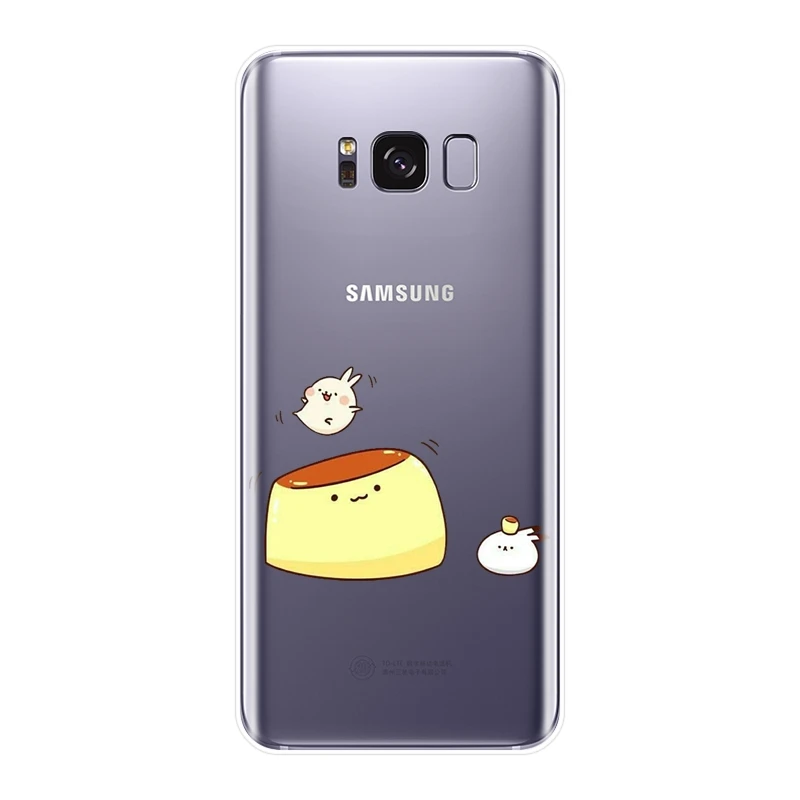 Силиконовый чехол для телефона Samsung Galaxy Note 9 8 5 4 мягкая задняя крышка с милым