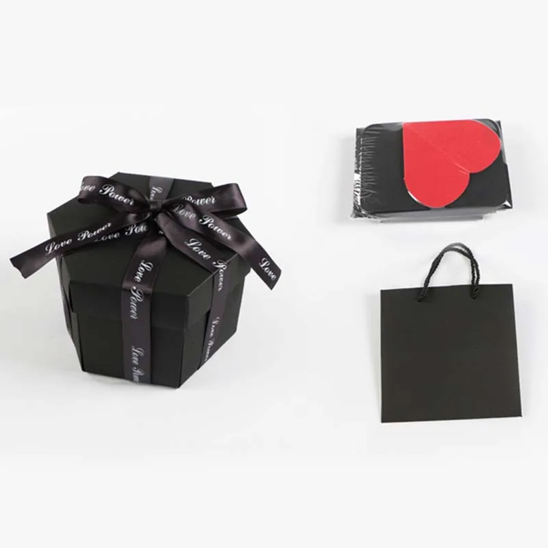 13 цветов сюрприз вечерние любовь взрыв коробка подарок для юбилея скрапбук DIY