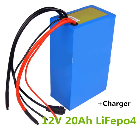 Аккумулятор LiFepo4 12V 20Ah для электронного велосипеда электроинструмента мотоцикла