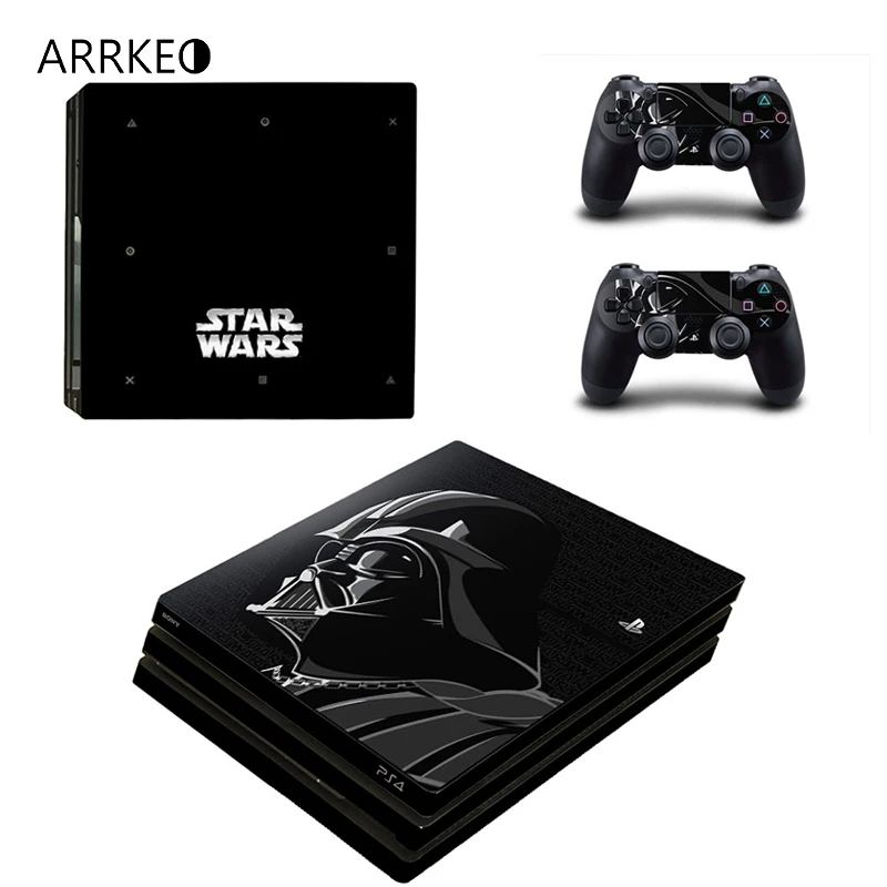 ARRKEO Звездные войны Дарт Вейдер виниловый чехол Наклейка для PlayStation 4 PS4 Pro консоль