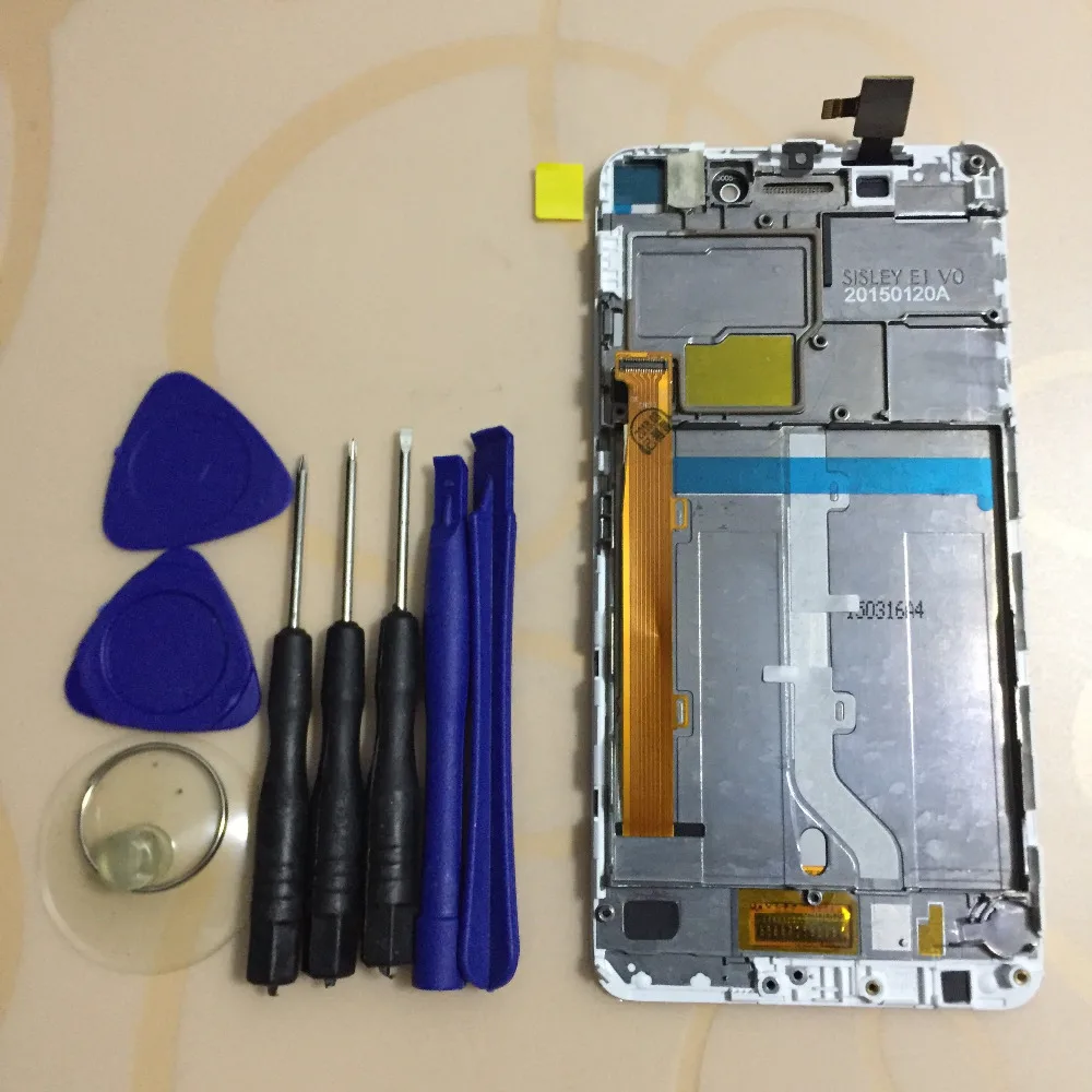 Дигитайзер сенсорного экрана для Lenovo S60 S60W S60T S60A сенсорное стекло + ЖК дисплей в