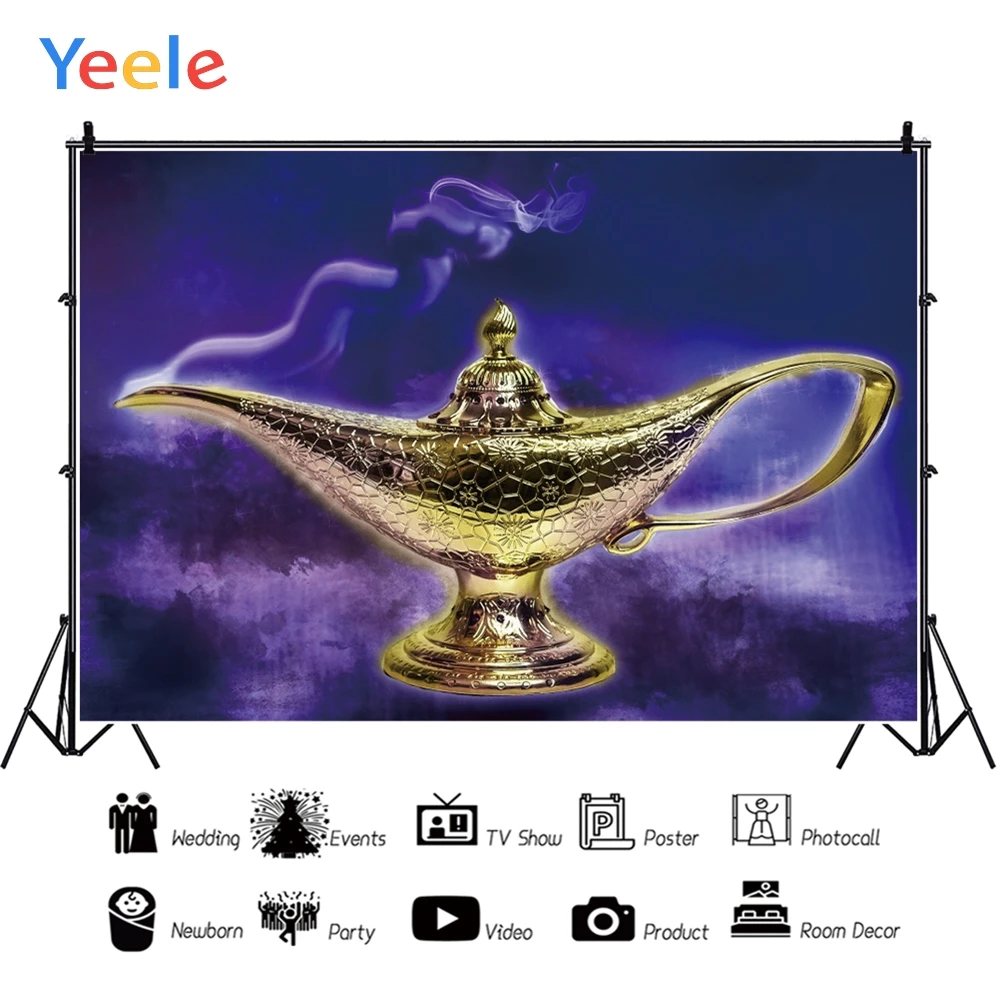 Yeele Aladdins фоны для фотосъемки ароматическая горелка Золотая чашка вина детская