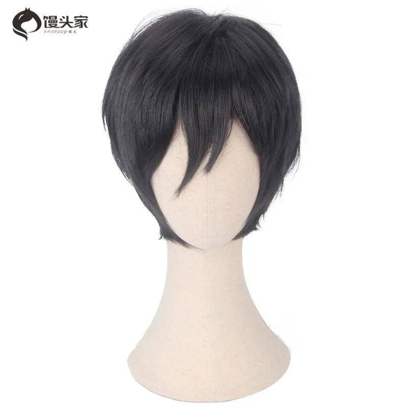 DARLING in the FRANXX Code 016 HIRO парик для косплея черные короткие прямые синтетические