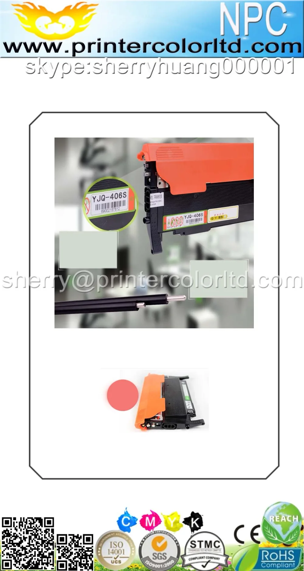Цветной тонер-картридж для samsung CLP320 CLP 320 321 325 CLX3180 CLX3185 CLX 3185 3180 CLT407S CLT-407S CLT 407S CLT-K407S 407