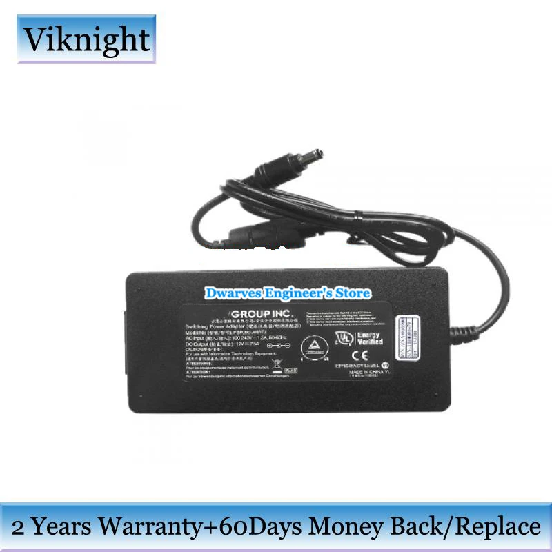 Подлинная FSP FSP090 AHAT2 12V 7.5A 90W AC адаптер питания зарядное устройство|ac power adapter charger|ac