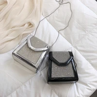 2022 diamond square bag summer fashion new quality pu leather phone bag womens designer handbag chain shoulder messenger bags