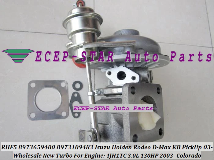 RHF5 8973659480 8973544234 8973659481 8973659482 VC 430084 Турбо для ISUZU Holden Rodeo D-Max KB PickUp Colorado 4JH1TC 3.0L