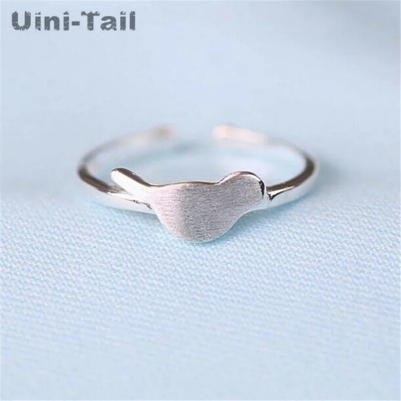 Uini Tail горячее предложение новое кольцо из стерлингового серебра 925 пробы с ворсом