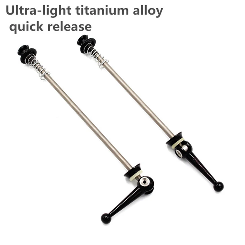

New Titanium Alloy Ultralight QR 100 / 130mm Folding Road Bike Bicycle Cycling Durable Quick Release Skewers