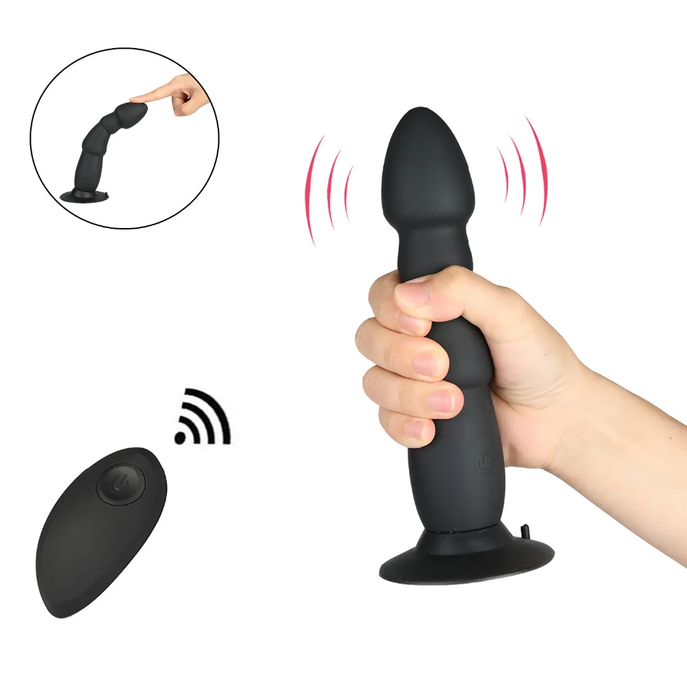 10 частотный Беспроводной удаленный фаллоимитатор вибратор Анальная пробка