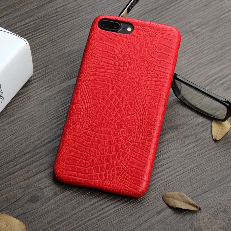Чехол Keysion для iphone 8 Plus 7 роскошный крокодиловый змеиный принт кожа мягкая задняя