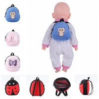 doll accessories cute owl butterfly backpack schoolbag for 43cm babies baby doll and 18 inch girl doll birthday gift b 4