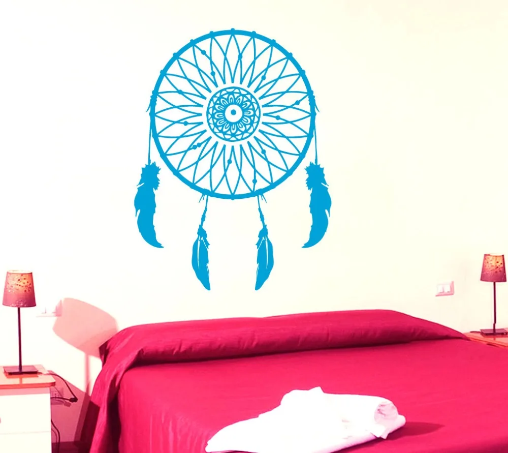 Wheels Pattern Creative Designed Dream Catcher Series Wall Murals Home Art Special Decorative Vinyl Decals Sticker W-524 | Дом и сад
