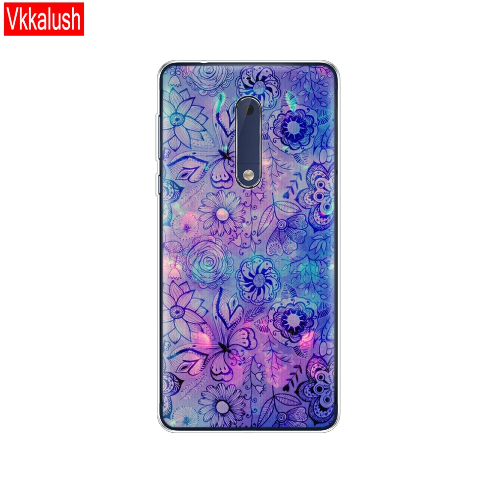80009 Силиконовый чехол для Nokia 1, 2, 2,1, 3, 3,1, 5, 5,1 Plus,, мягкая задняя крышка из ТПУ, противоударный чехол, бампер, корпус, чехол для телефона - Цвет: 80009