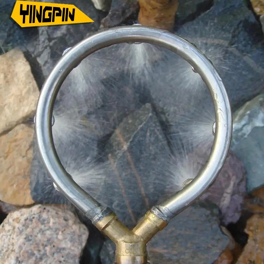 

Круглая многоголовочная длинная оснастка для охлаждения сопла, увлажняющая головка распылителя для удаления пыли