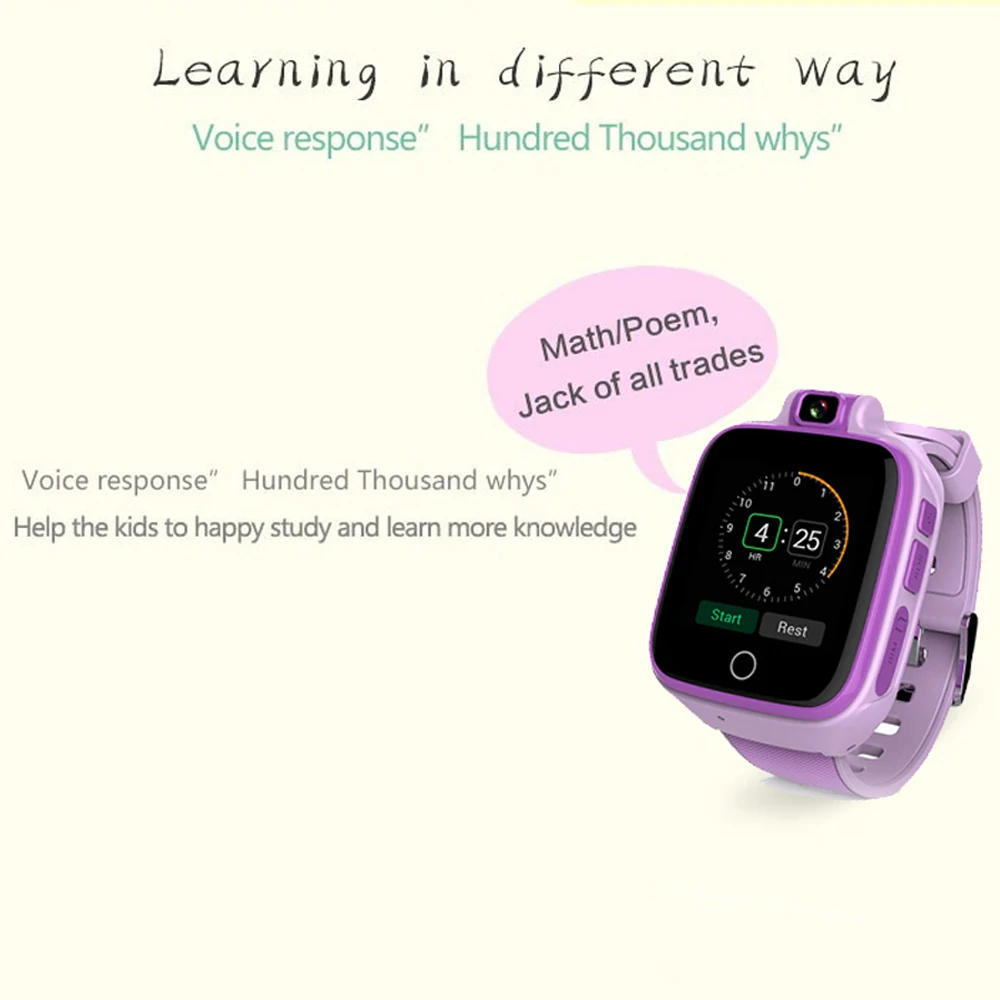 Смарт-часы безопасности детей Мониторы GPS спортивные трекер часы наручные малыш