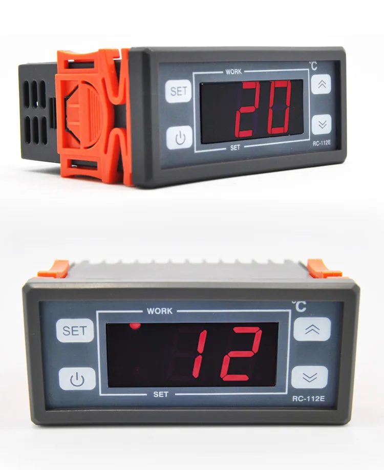 12V24V110V220V автомобильный Кондиционер, автомобильный холодильник, микрокомпьютер, регулятор температуры с датчиком