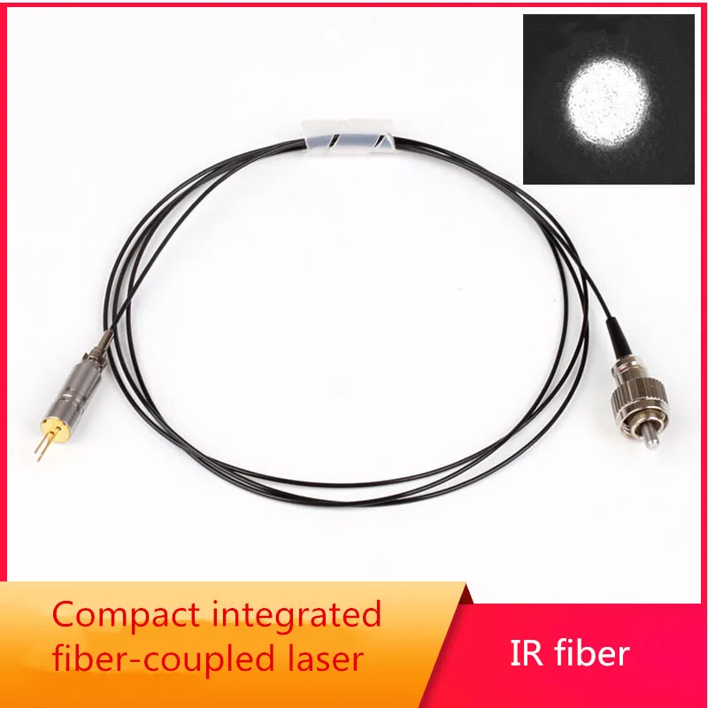 100 нм 5 МВт многомодовый мкм ИК волоконно связанный лазерный модуль APC