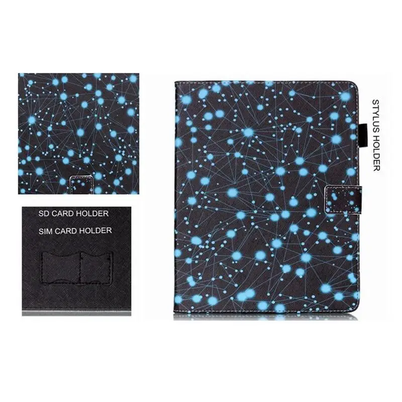 XSKEM для iPad mini 5 7 9 A2133 A2124 A2126 A2125 ультратонкая модная окрашенная кожа Магнитная