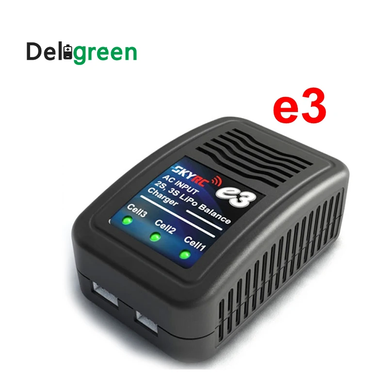 Зарядное устройство для аккумуляторов SKYRC e3 2S 3S LiPo AKKU 110 В 240 перем. Тока с зарядным