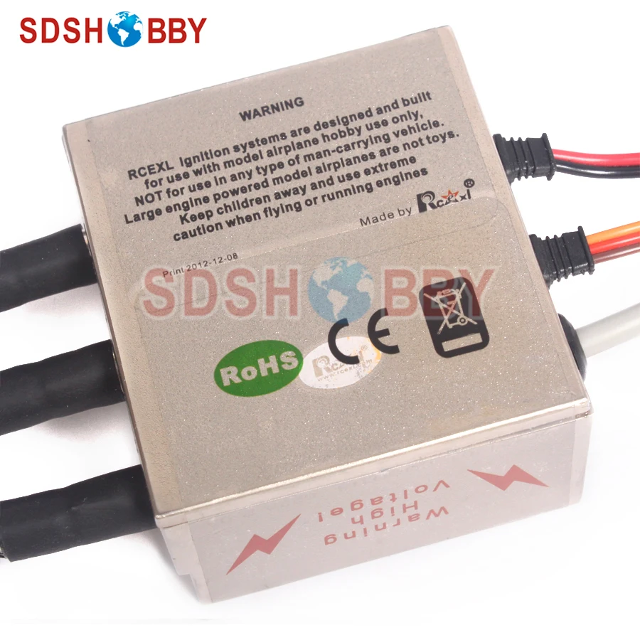 Rcexl 3 три цилиндра CDI зажигание для CM6 10 мм 90 градусов (B 03 4 8 В ~ 622a)|cdi ignition|rcexl cdi