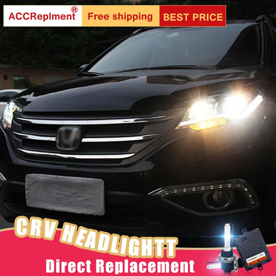 2 шт. светодиодный ные фары для Honda CRV 2012-2015 Автомобильные ангельские глазки