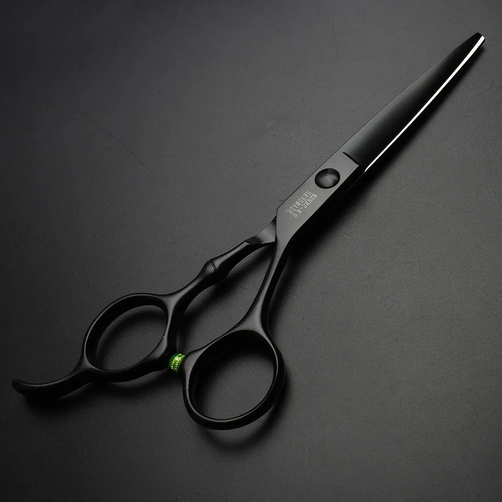 Парикмахерские ножницы с бамбуковой ручкой 6 дюймов профессиональный инструмент