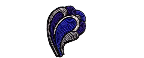 Pin на патч Винтаж Дельфин бисером Знак Патчи для одежды parches termoadhesivos para наклейки «Ropa» для одежды - Цвет: 1