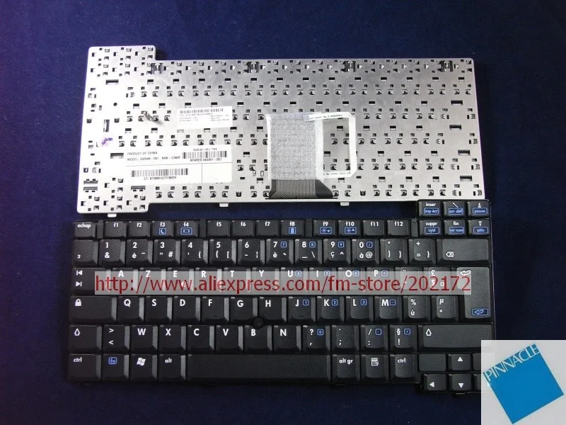 Совершенно новая черная клавиатура ноутбука 344391-051 332948-051 для HP Compaq NC6000 серии