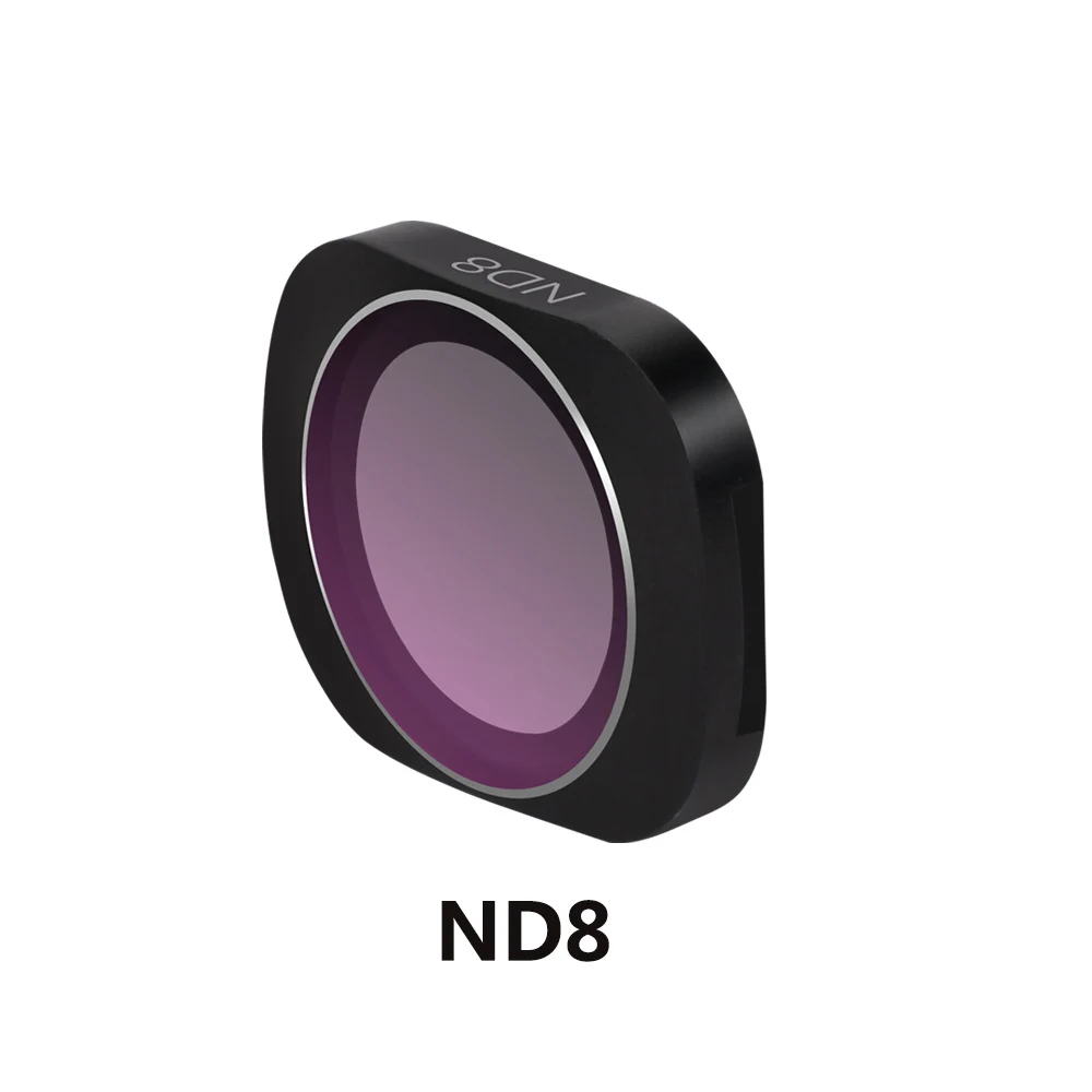 Розово-красный Sunnylife MCUV CPL NDPL ND64-PL ND32-PL ND4 ND8 фильтр для объектива камеры комплект для DJI OSMO Карманный карданный аксессуары - Цвет: Розово-красный
