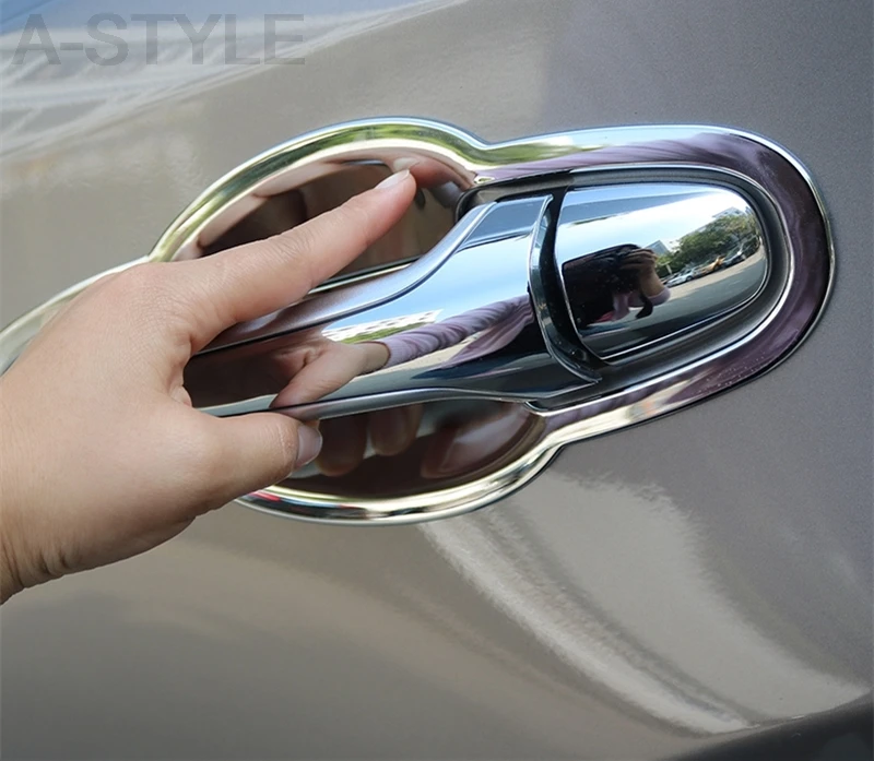 Для Toyota RAV4 RAV 4 2016 2017 автомобильный Стайлинг фотомагнитная дверная рама отделка